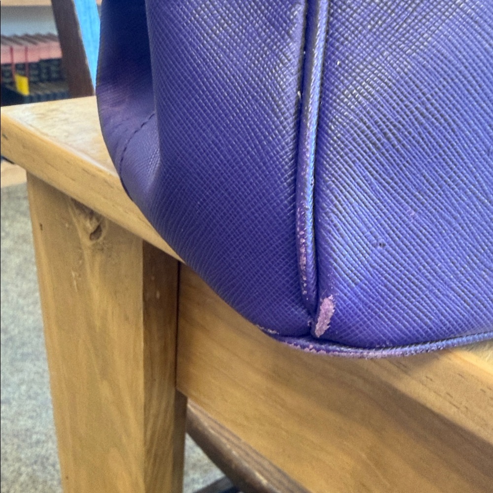 Prada Purple Tote with Rainbow Design - Picture 2 of 13
